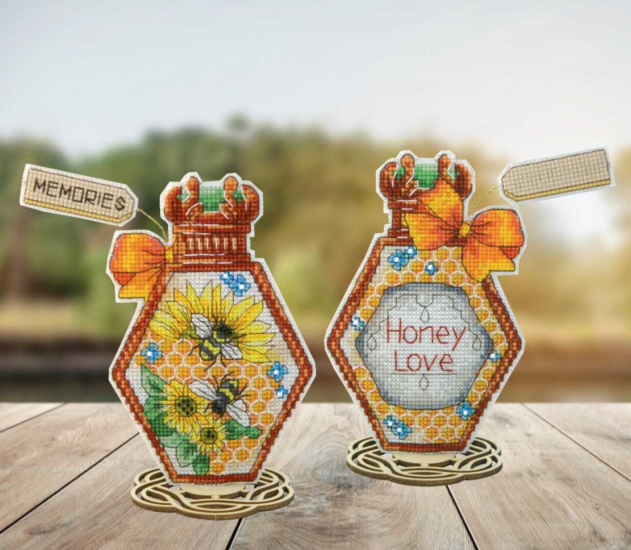 Counted cross stitch kit Crystal Art Set of pictures "Scent of life"